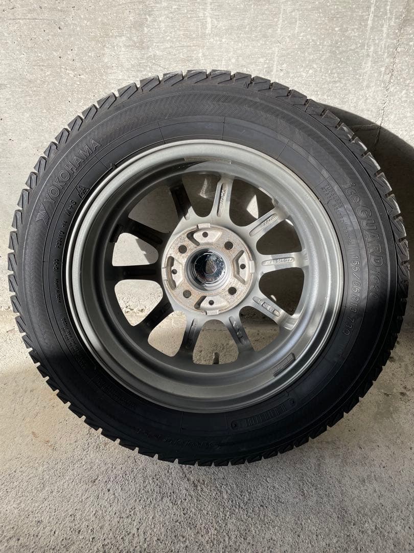 13インチ ホイールセット 155/65R13 スタッドレス