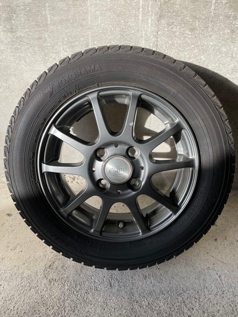13インチ ホイールセット 155/65R13 スタッドレス