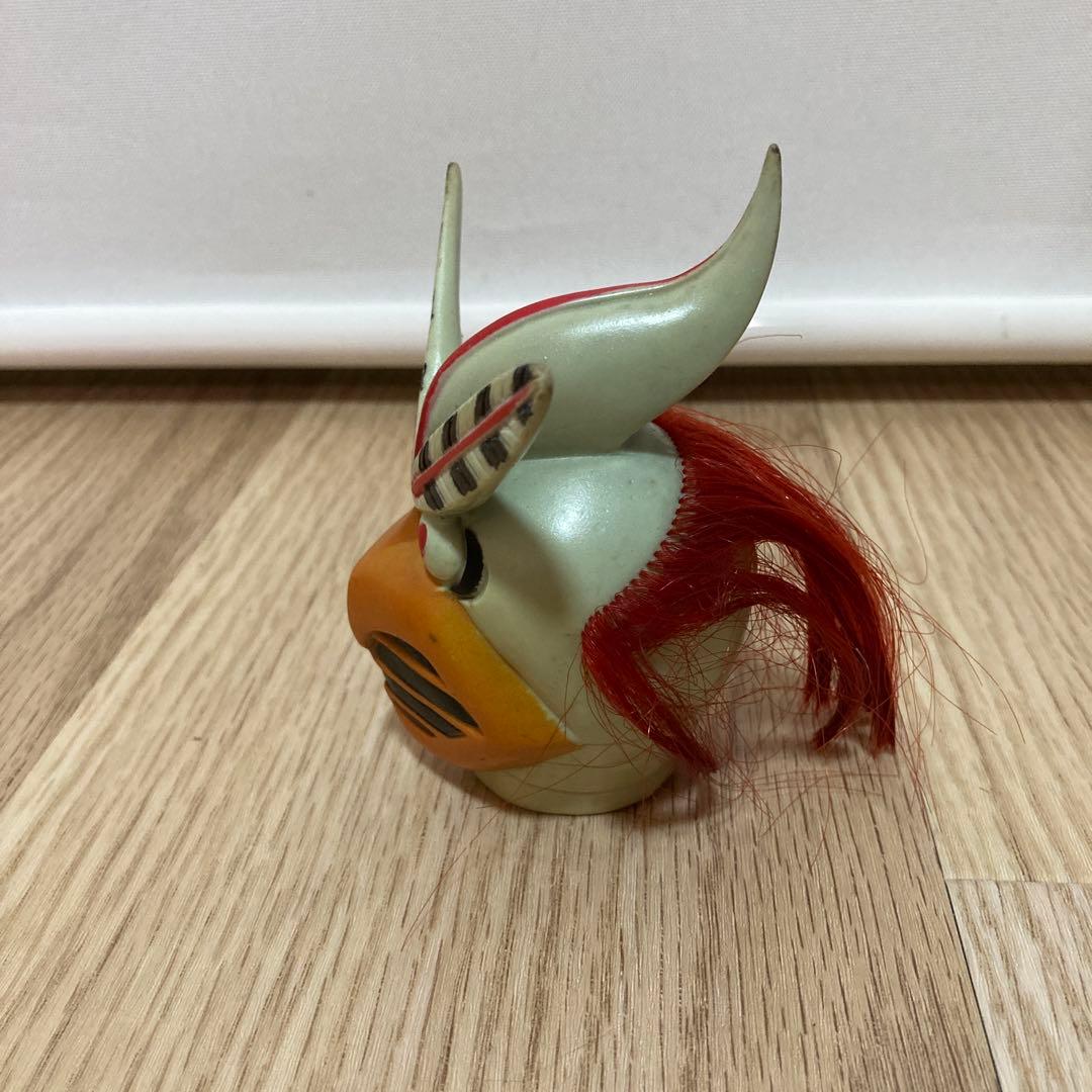 変身忍者 嵐 ソフビ マスクのみ 面のみ ヴィンテージ 時代物 特撮 レトロ