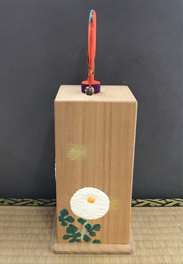 茶道具　投扇興　蝶(的) 枕(台)扇(5本)一式 7点　栞　共箱　S258TK