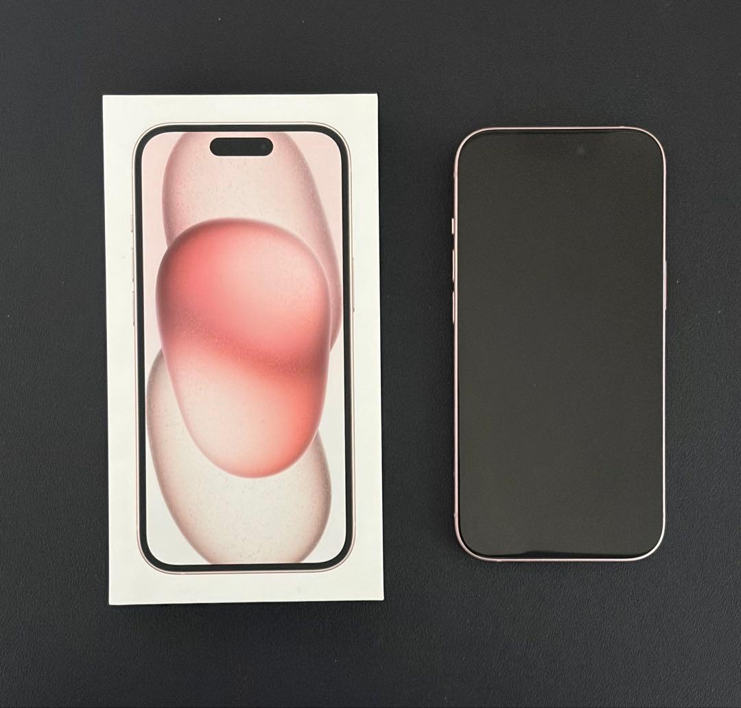 毎日100円値下げ!!【美品】 iPhone15 256GB 本体 ピンク