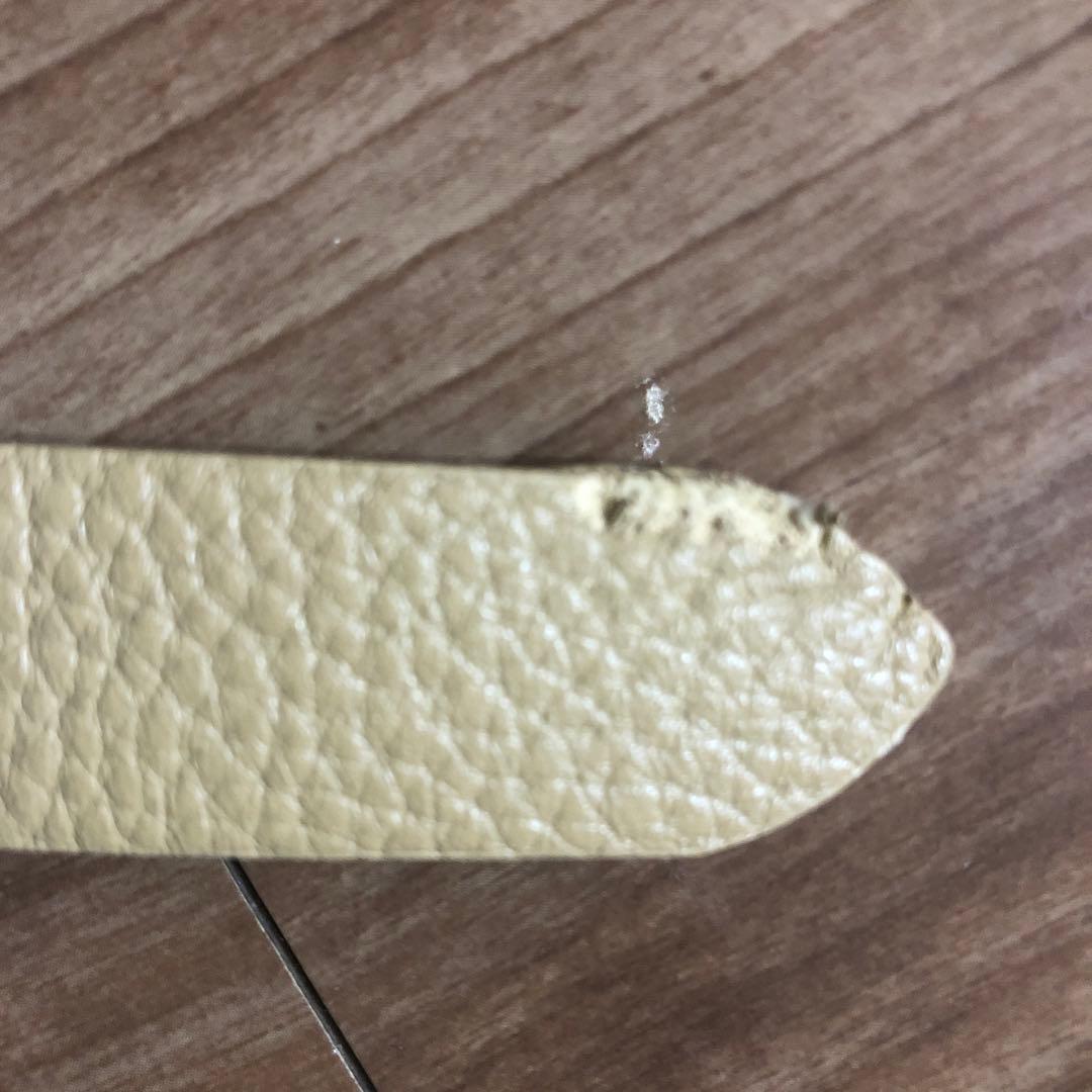 Vivienne Westwood レザーベルト（ベージュ）