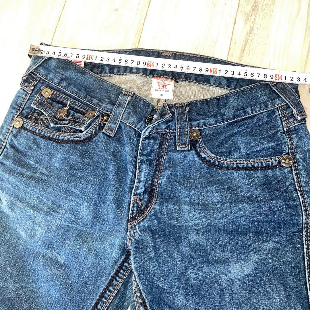 トゥルーレリジョン TRUE RELIGION デニムジーンズ　32インチ