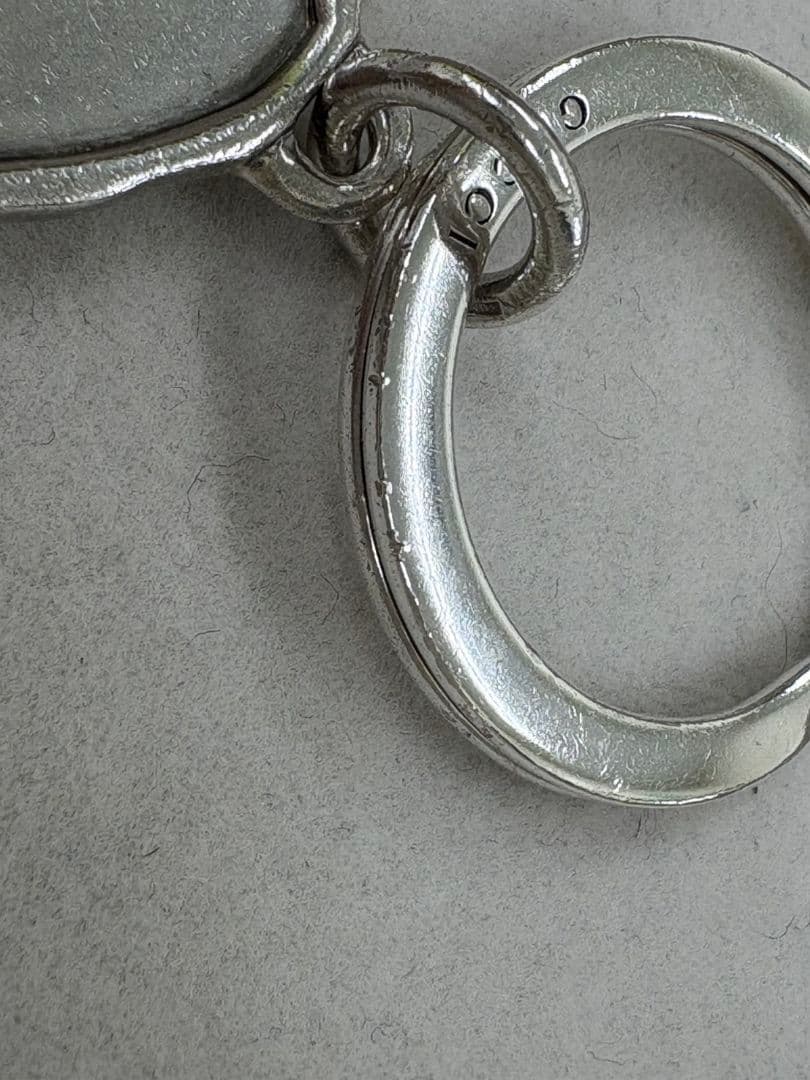 【中古】GUCCI グッチ ゴースト スカル キーリング 478651