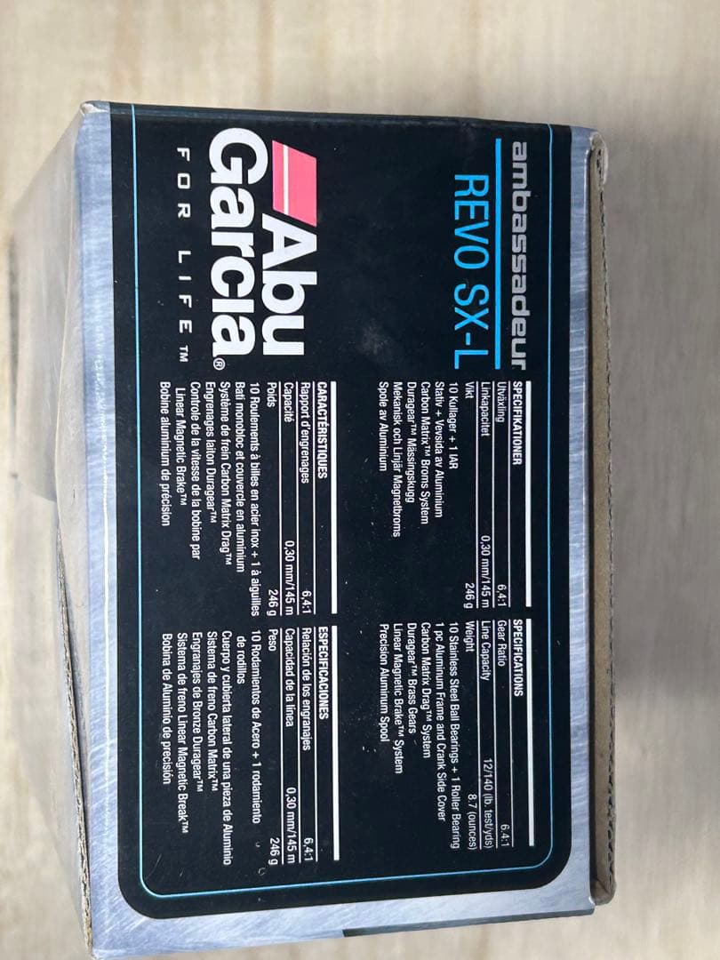 Abu Garcia REVO SX-L ベイトリール