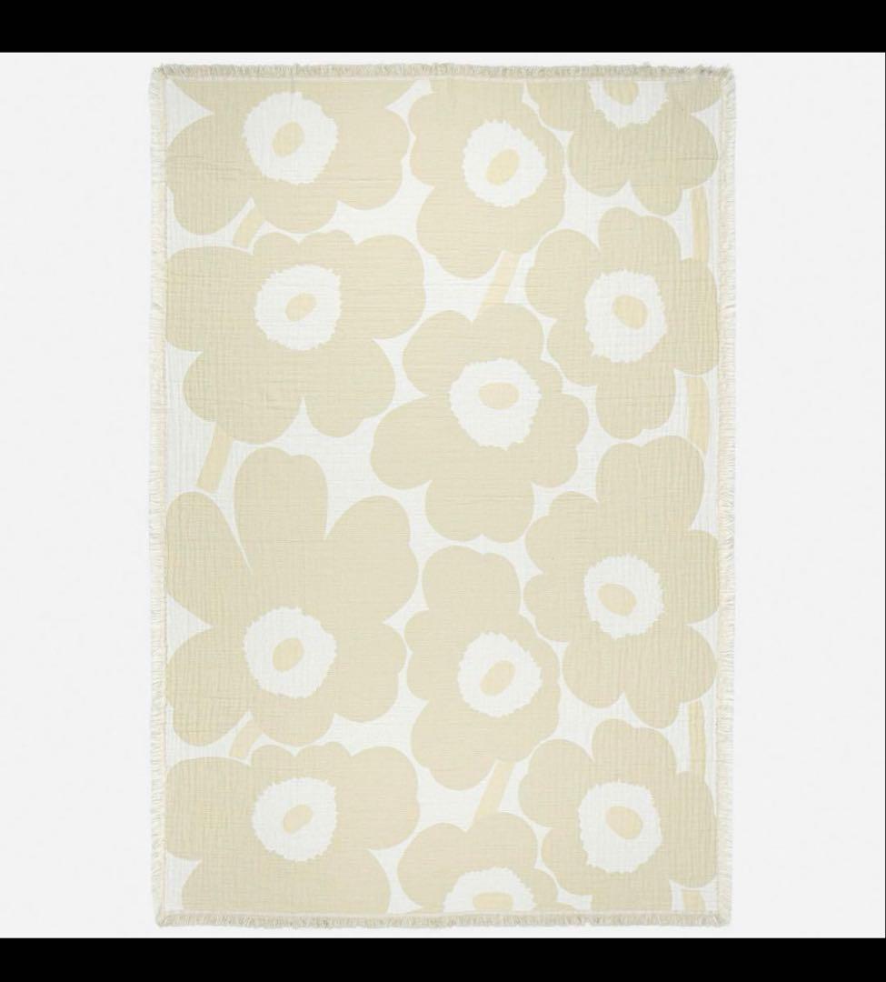 【未使用】Unikko Jacquard Huopa ブランケット150×220
