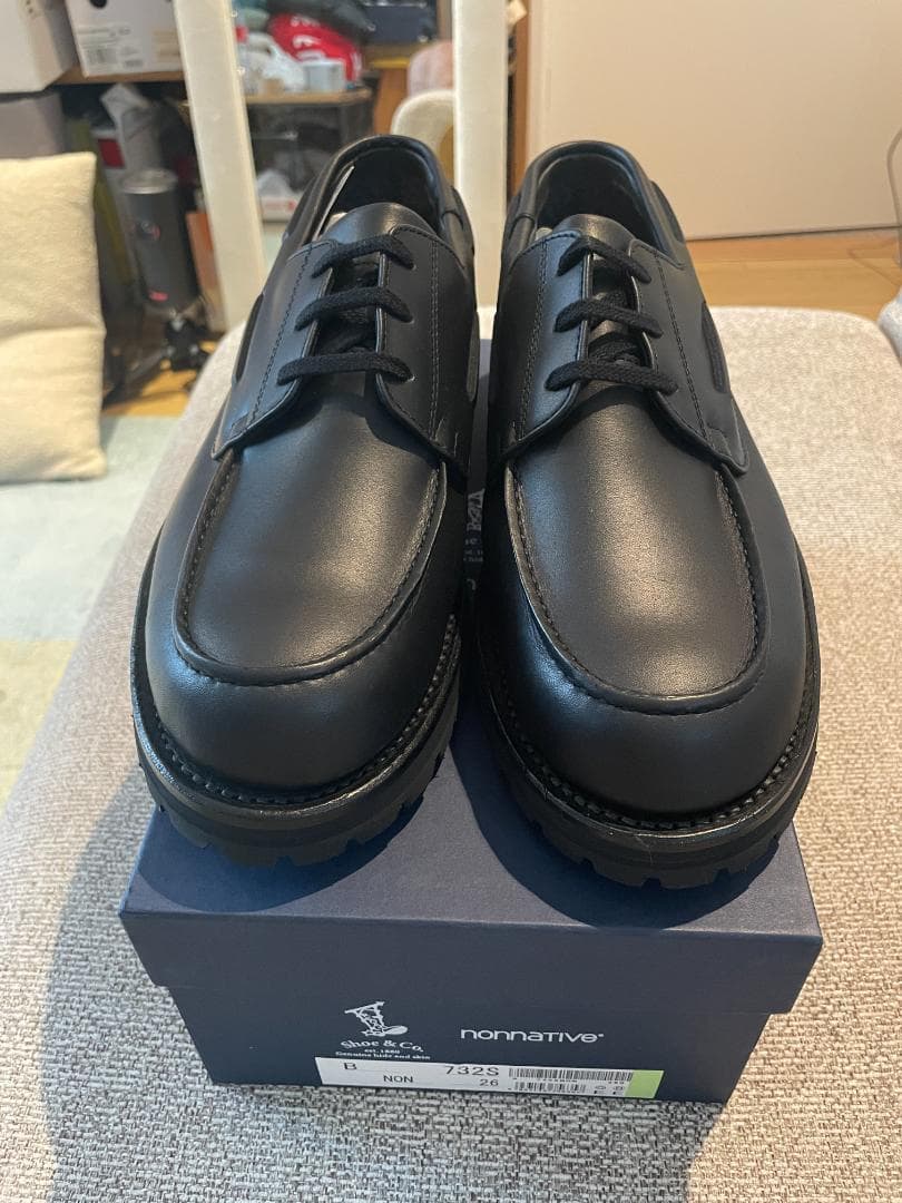 REGAL Shoe & Co. × nonnative MOC SHOES 黒