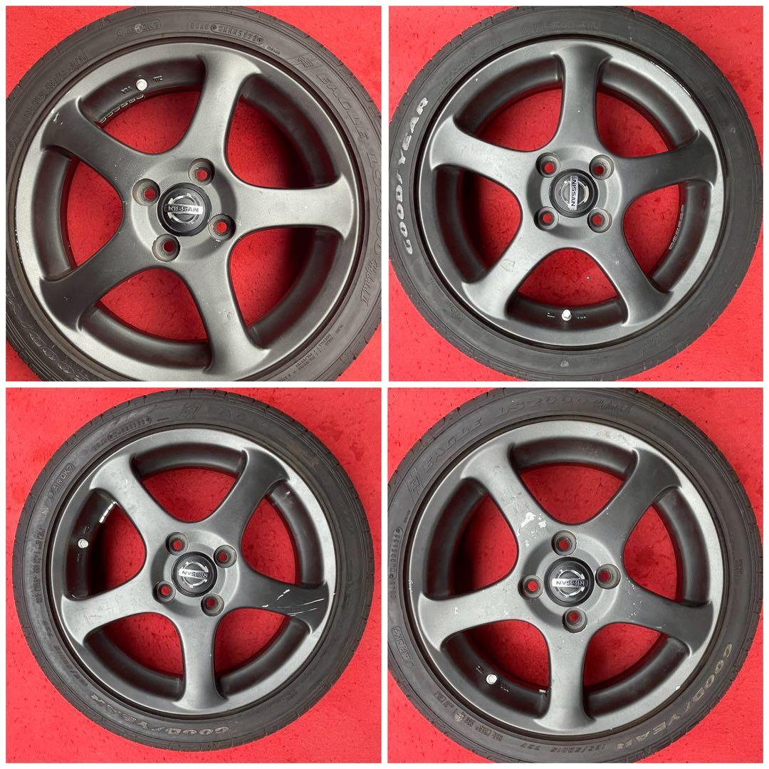 送料無料165/50R15グッドイヤーEAGLE LS2000アルミホイール4穴