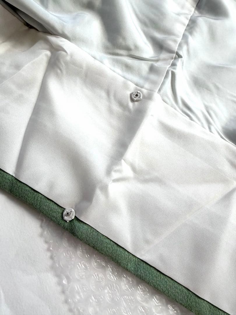 a14【特価】美品 正絹 色無地 裄 67