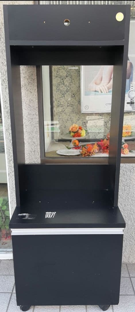 パチンコ台 パチンコ 実機用 収納キャビネット キャスター付き 固定台