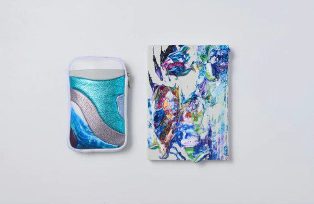 杉田陽平 artideコラボ デザイン＆サイン入り マルチコンパクトウォレット