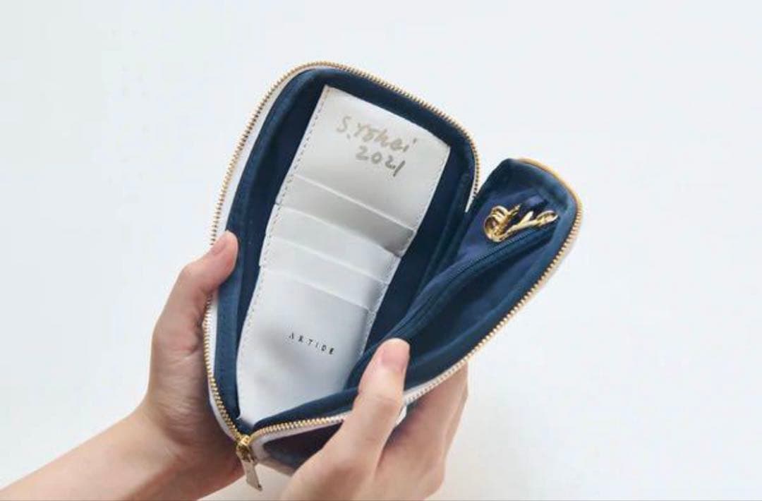 杉田陽平 artideコラボ デザイン＆サイン入り マルチコンパクトウォレット