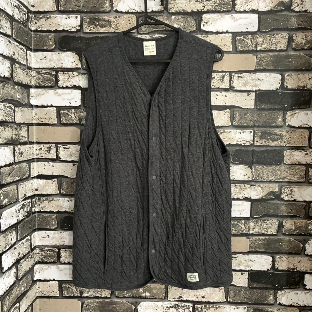  Peak スノーピーク ナチュラル ウォーム ベスト　中綿ベスト