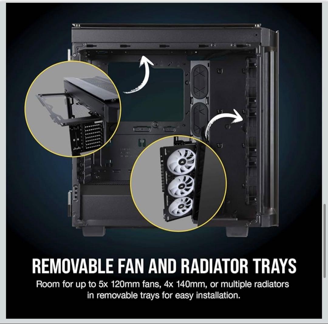 Corsair Obsidian 500D RGB SE ミドルタワーPCケース