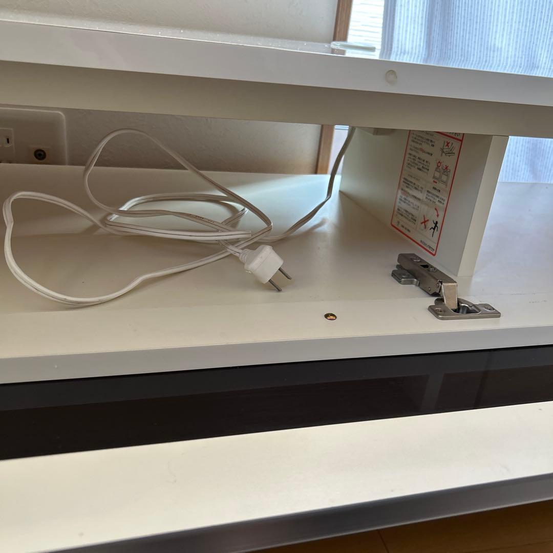 Pamouna テレビボード 120cm幅　パールホワイト