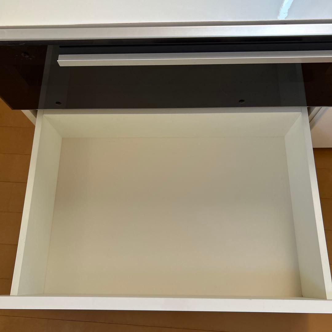 Pamouna テレビボード 120cm幅　パールホワイト