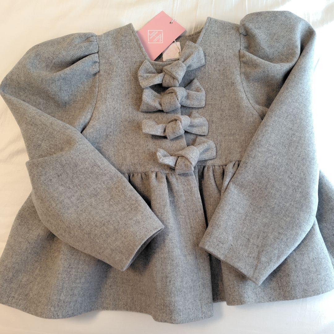 JNHearts♡ジェイエヌハーツ 未使用タグ付き リボンコート