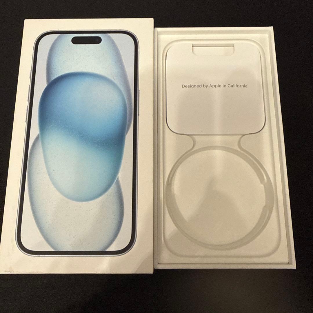 正*二様 【状態良好】Apple iPhone 15 128GB ブルー