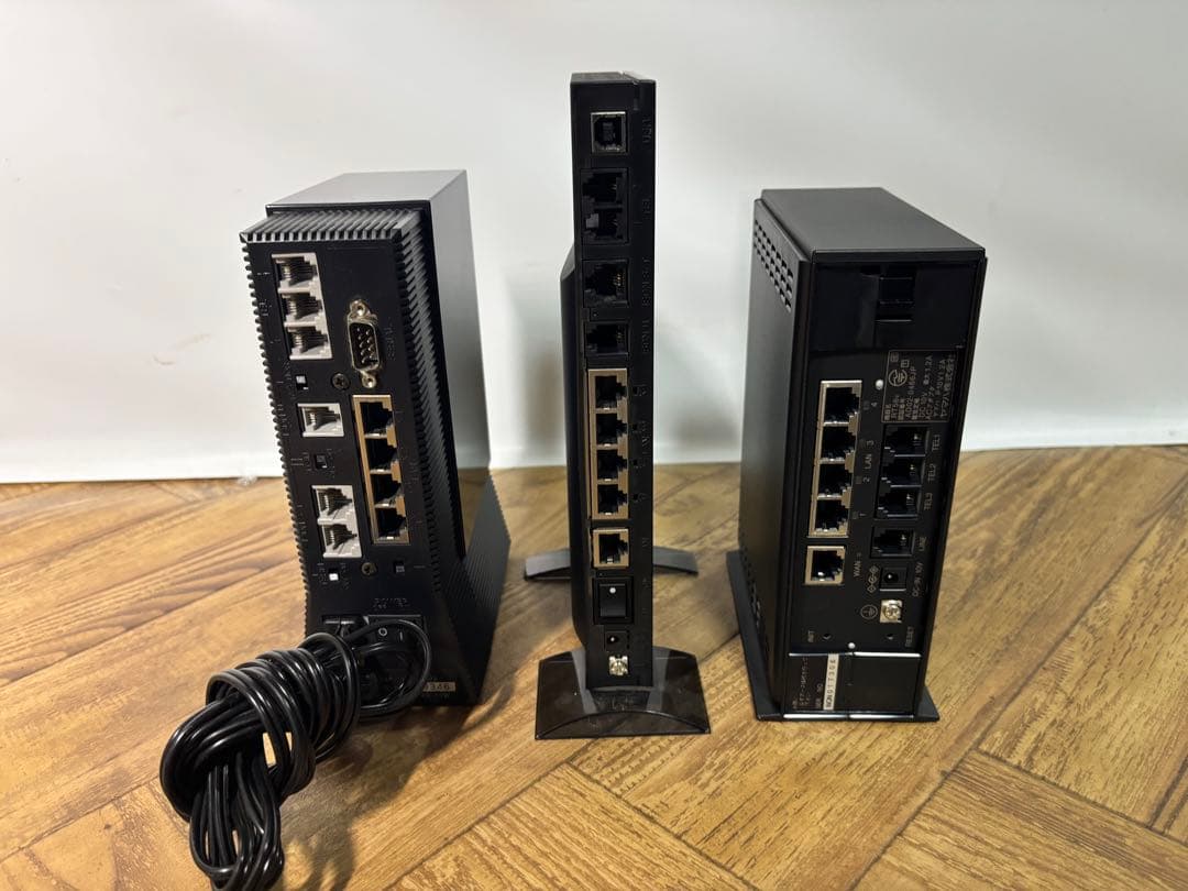 YAMAHA◆ルータ3台◆RTA52i/RTA54i/RT56v◆ネットボランチ