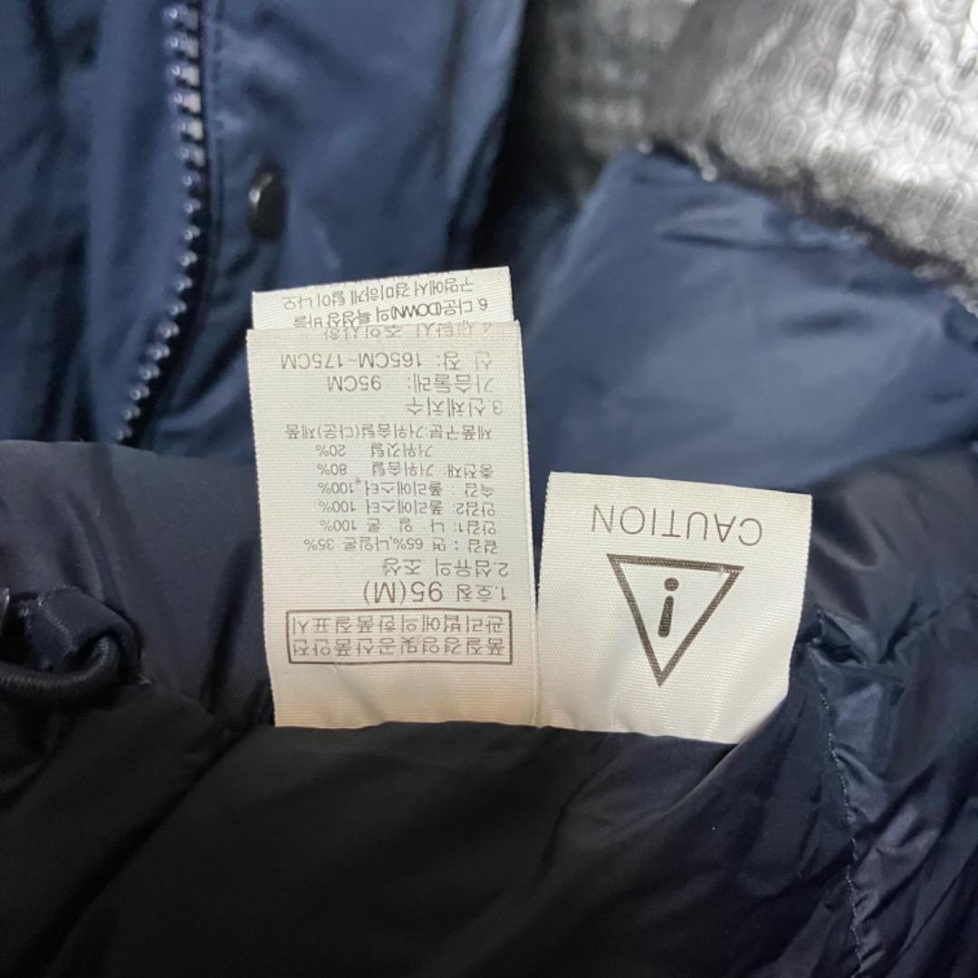 ノースフェイス ロングダウンコート ホワイトレーベル ネイビー