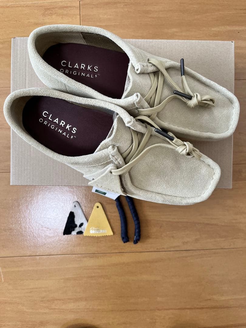 【キノコくん様】clarks wallabee ワラビー メープル スエード