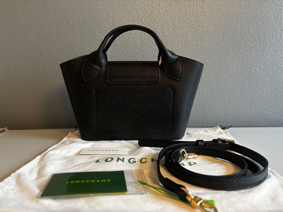 新品ロンシャンLONGCHAMP ÉPUREエピュレ テクスチャードレザーバッグ