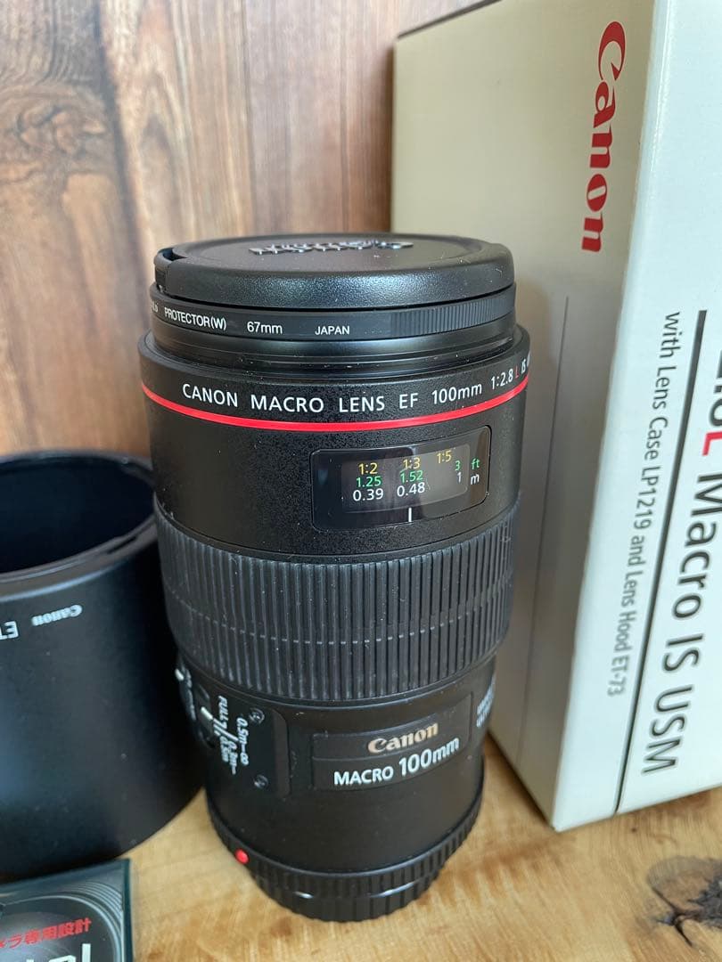 レンズ(単焦点) Canon EF 100mm f/2.8 Macro IS USM