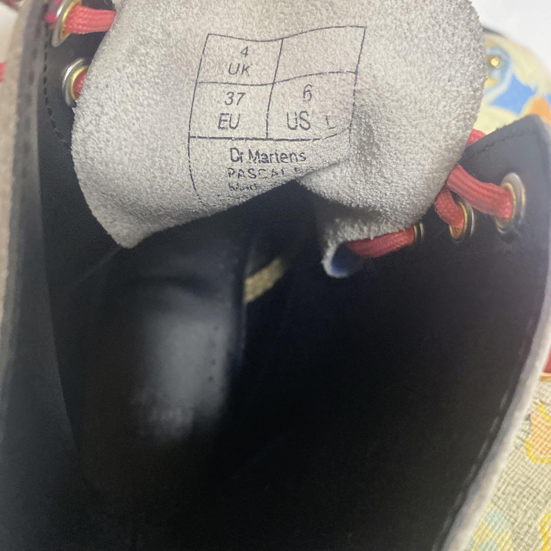 専用　Dr.Martin UK4 和柄　8ホールブーツ UK4 約23.5cm