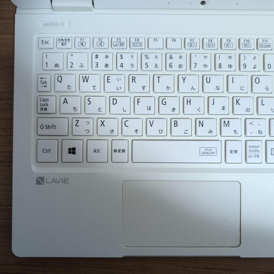 Windowsノート本体 NEC NM550/K Core i5 8GB 256GB SSD