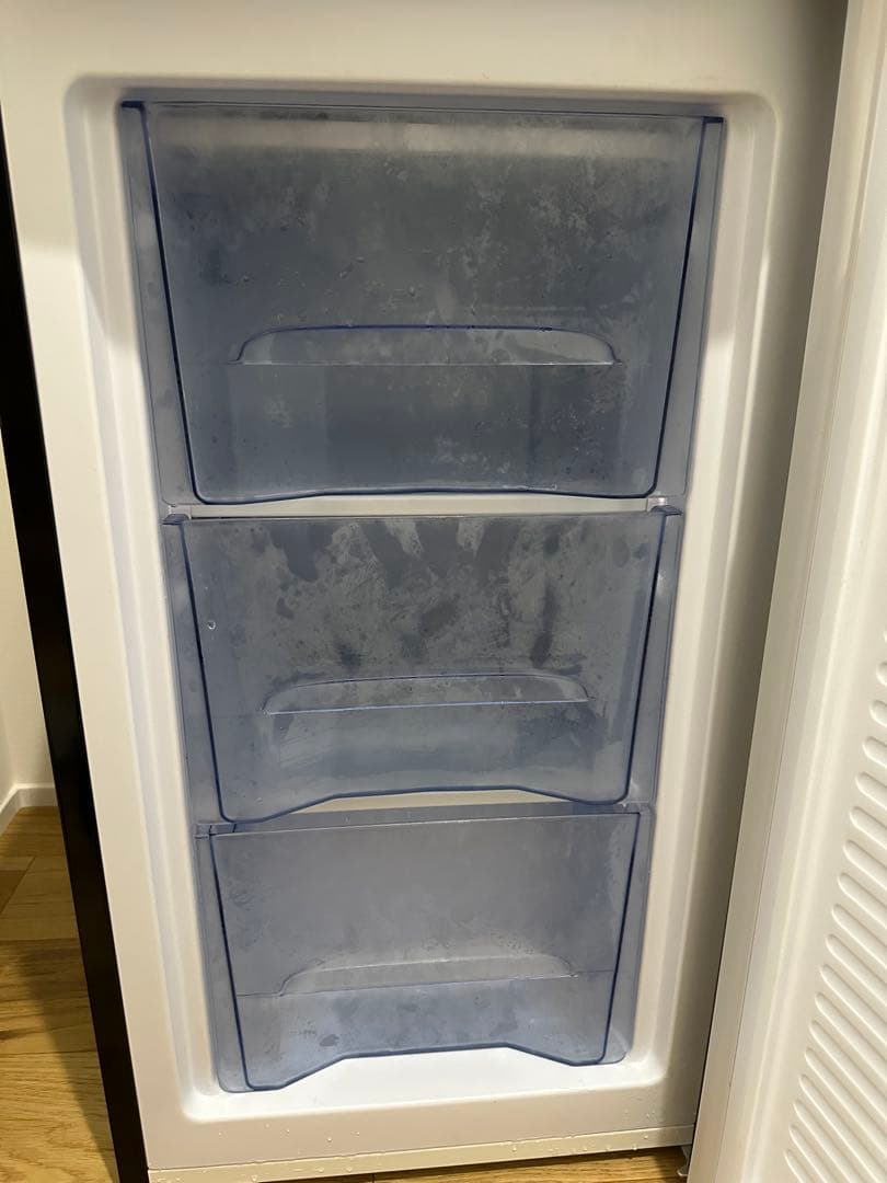 [ドキンちゃん] IRIS OHYAMA ブラック 冷凍庫 60L