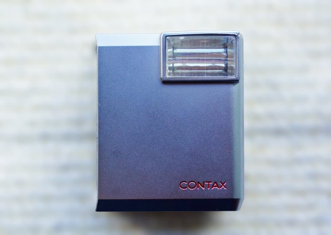 【ジャンク】初代 CONTAX T 35mmフィルムカメラ【ストロボ付き】