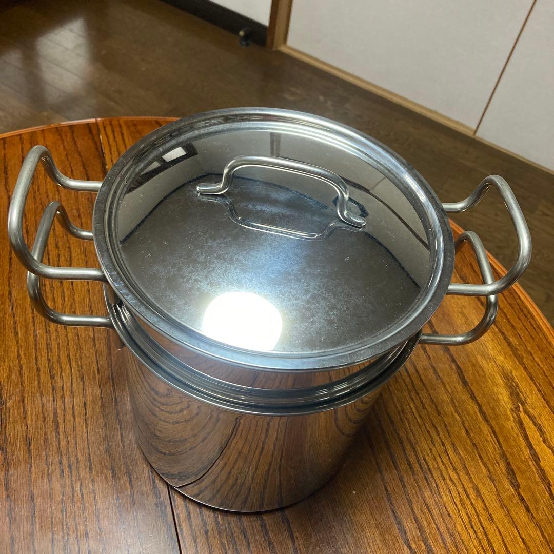 は*か様 ★★ジオプロダクト パスタポット 21cm GEOパスタ鍋 宮崎製作所