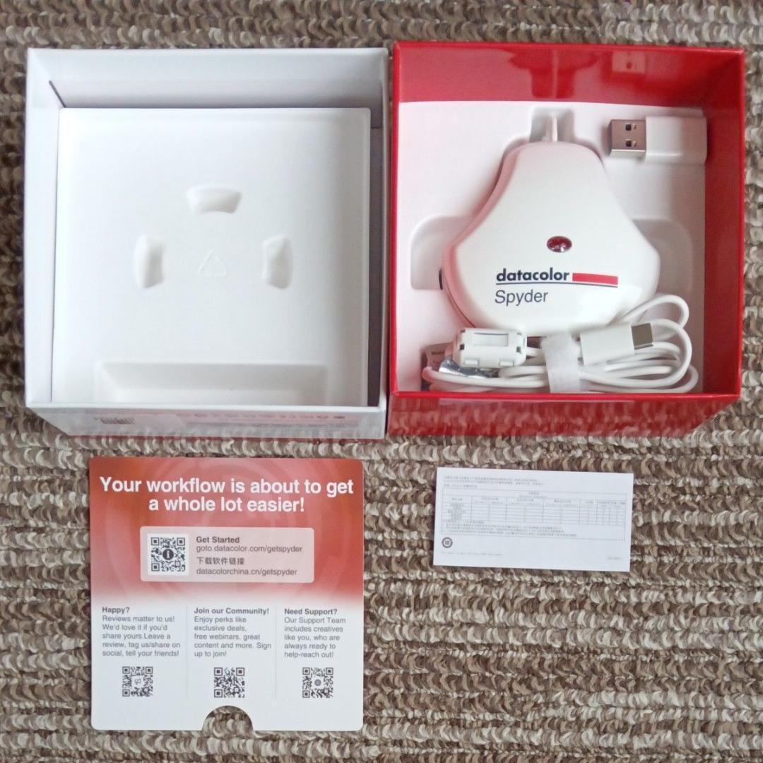 Datacolor Spyder 2024年版モニターキャリブレータSP2024