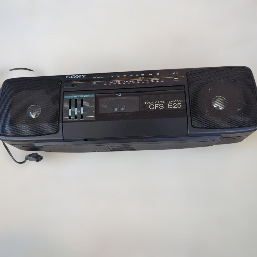 SONY CFS-E25 ラジカセ