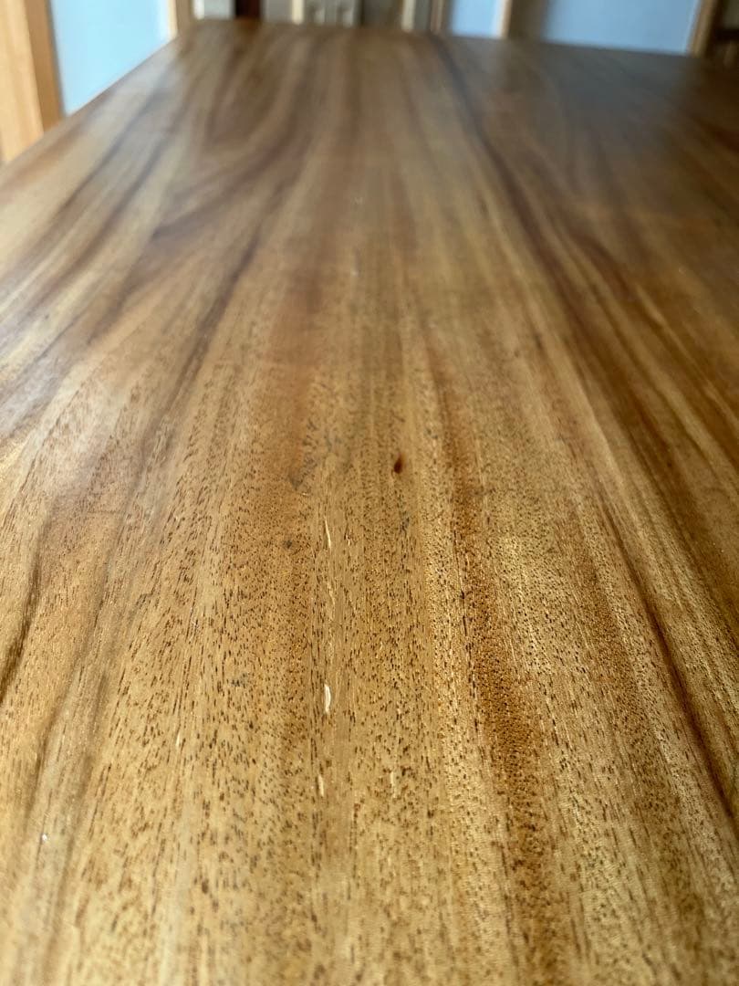 に*ろ様 楠 天然無垢 デスク 学習机 橋詰家具製 ラスク 110cm 最後の一