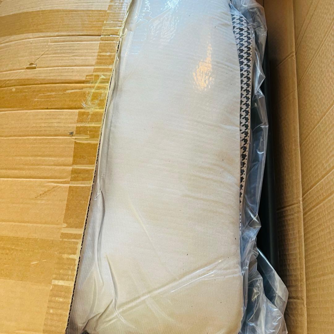 ロッキングチェア オフホワイト フットレスト付き リクライニング １年中使える