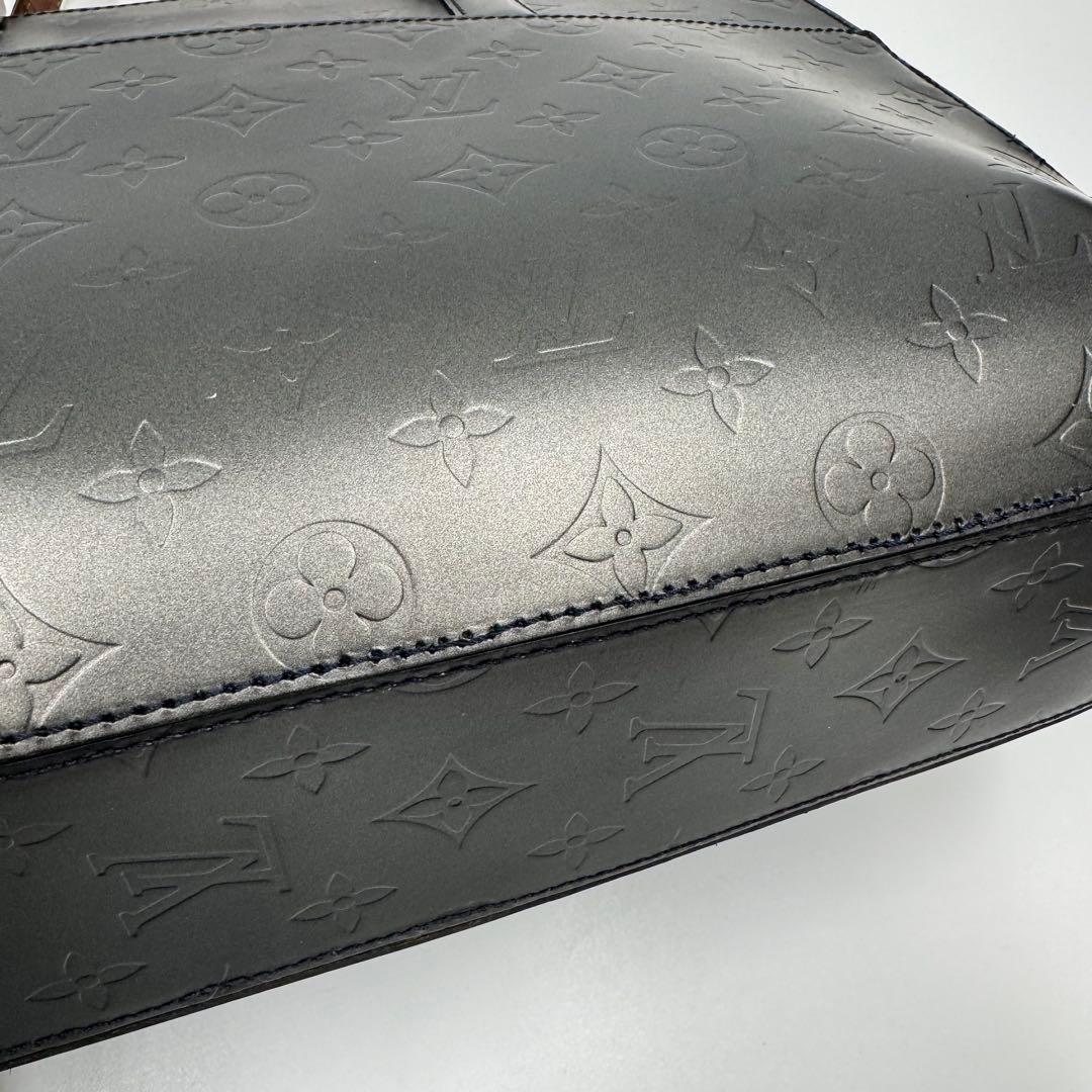 ルイヴィトン モノグラム マット マルデン レザー ビジネスバッグ ノワール 黒