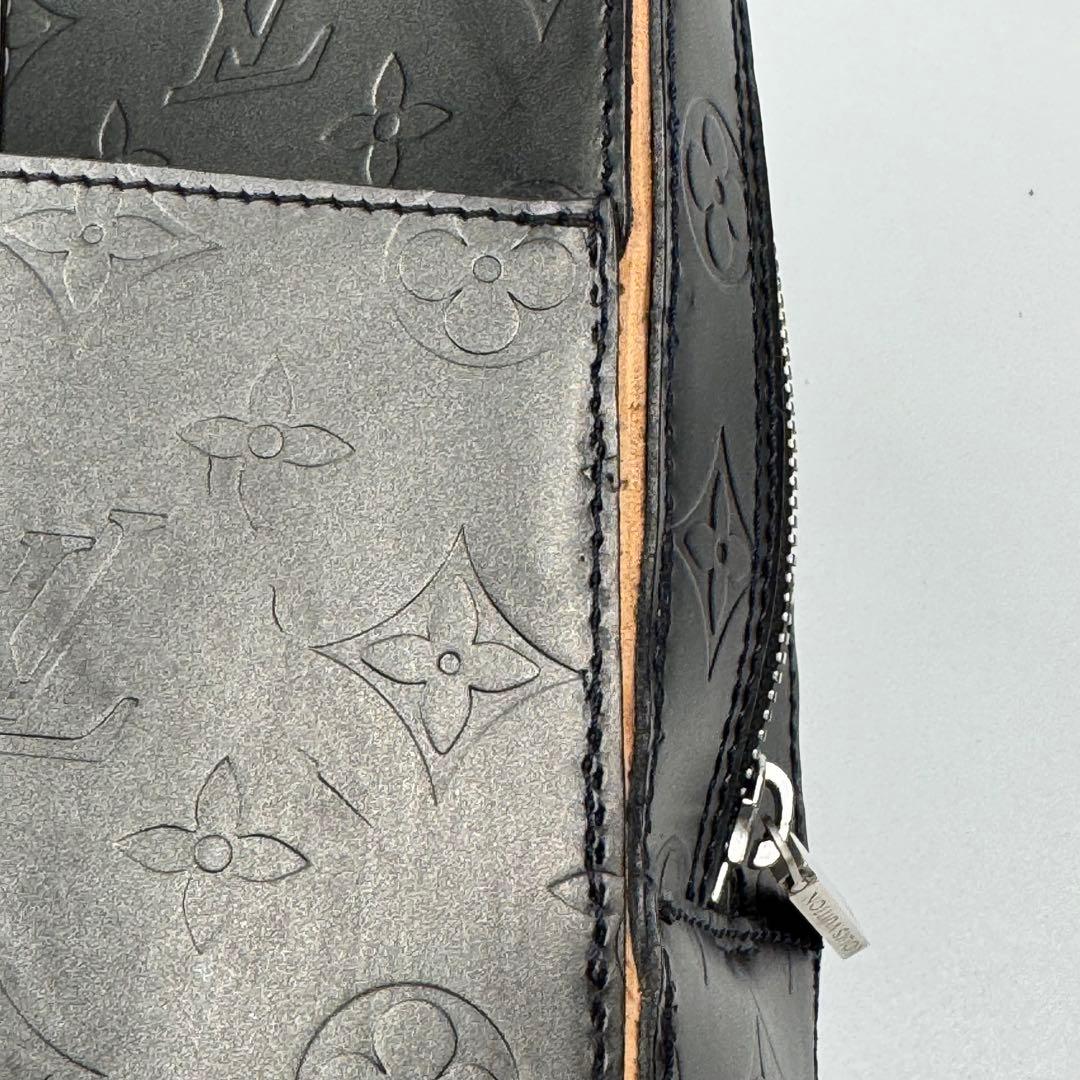 ルイヴィトン モノグラム マット マルデン レザー ビジネスバッグ ノワール 黒