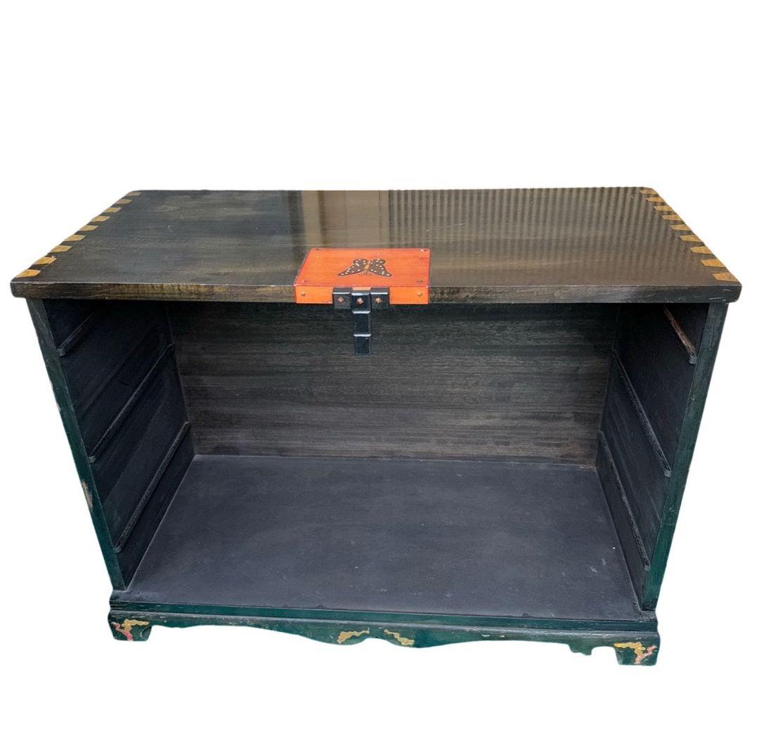 唐木細工　象嵌細工　バンダジ　李朝　チェスト　箪笥　タンス　伝統工芸