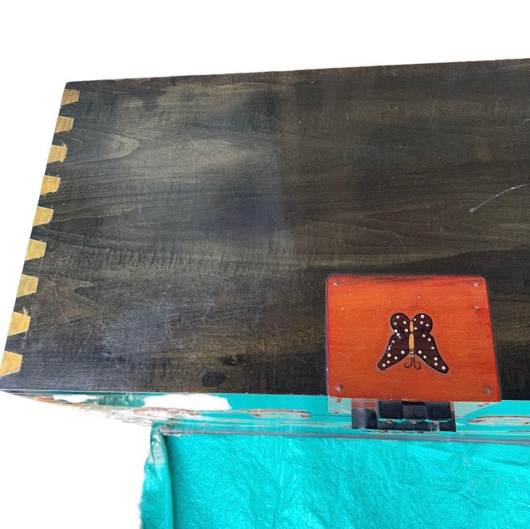 唐木細工　象嵌細工　バンダジ　李朝　チェスト　箪笥　タンス　伝統工芸