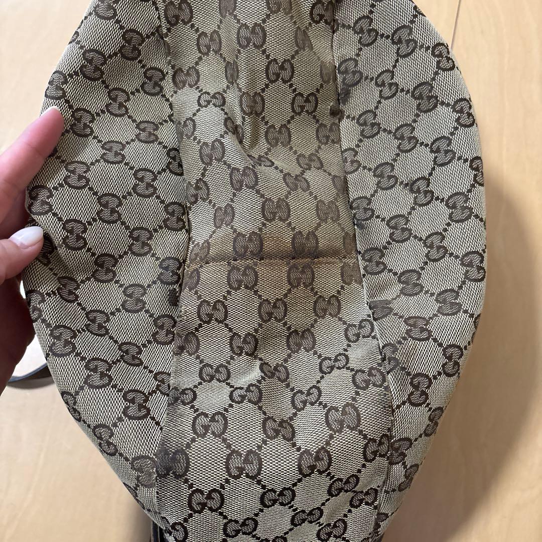 GUCCI GGパターン ハンドバッグ ベージュ/ブラウン