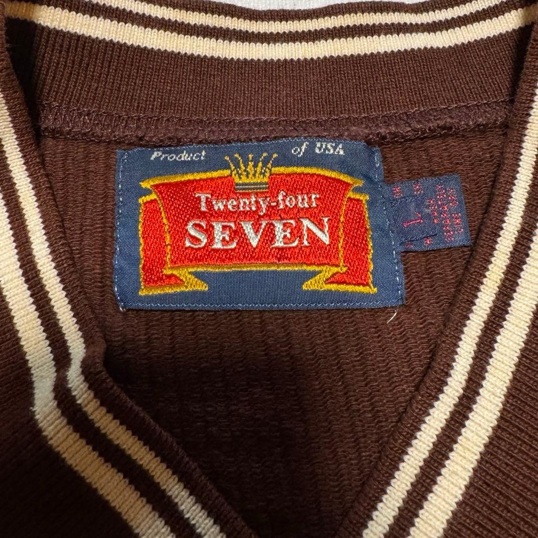 90s skate 247 コットンフットボールカットソーtwentyfour