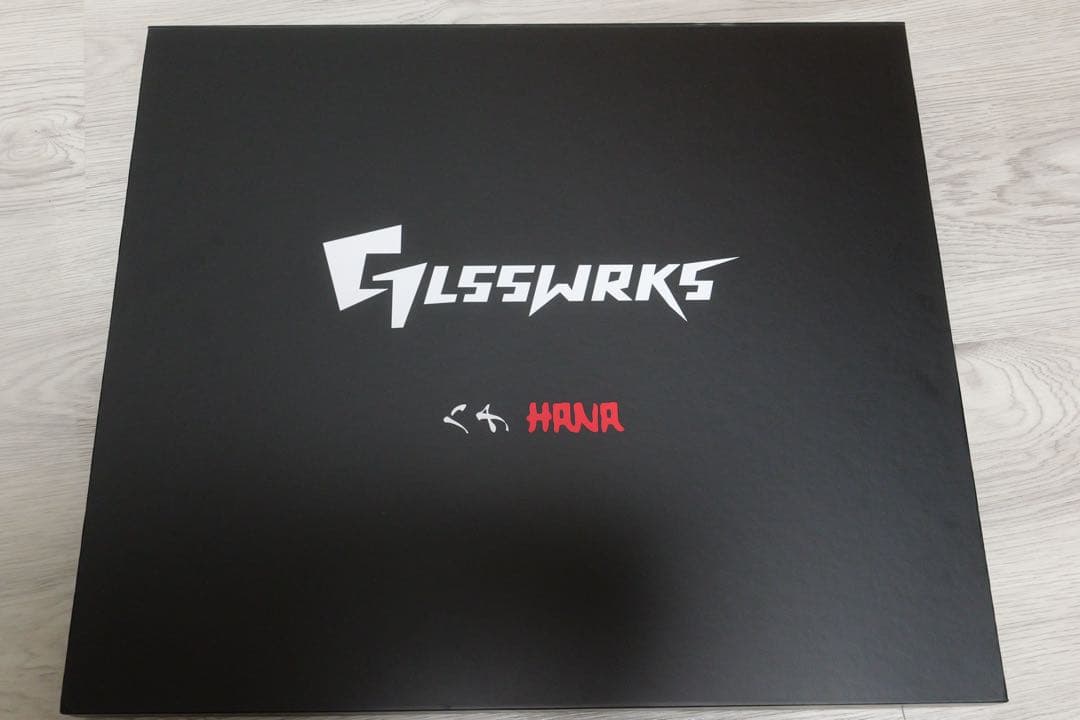 GLSSWRKS Hana ガラスマウスパッド 490x420mm