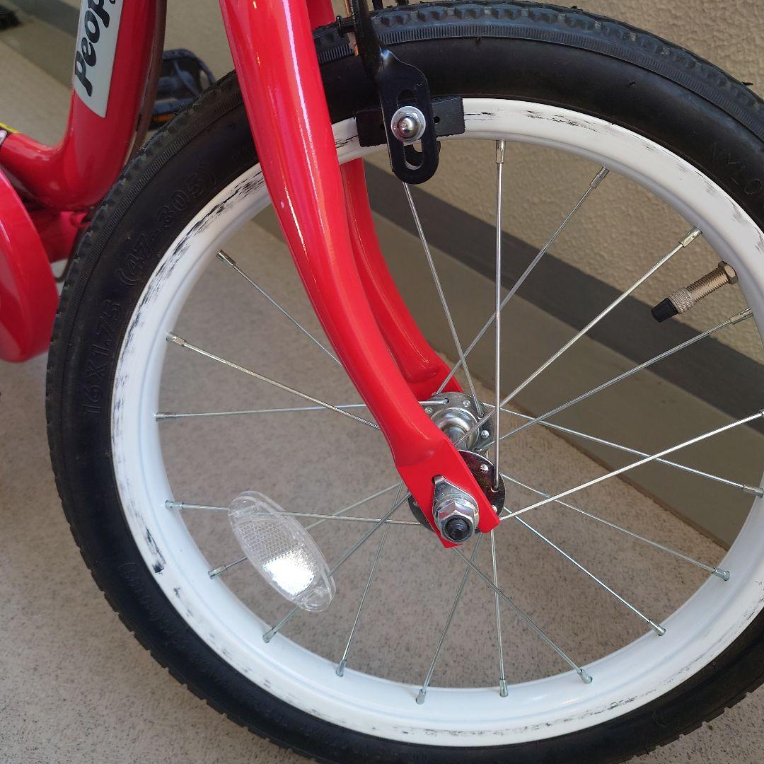 ケッターサイクル　16インチ　赤　屋内保管　ヘルメットのおまけ付き