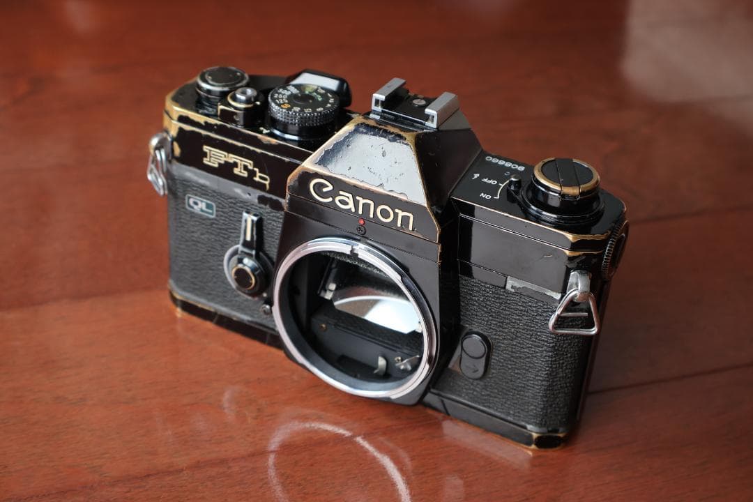 整備済 キャノン Canon FTb-N QL ブラックボディ エイジング仕様