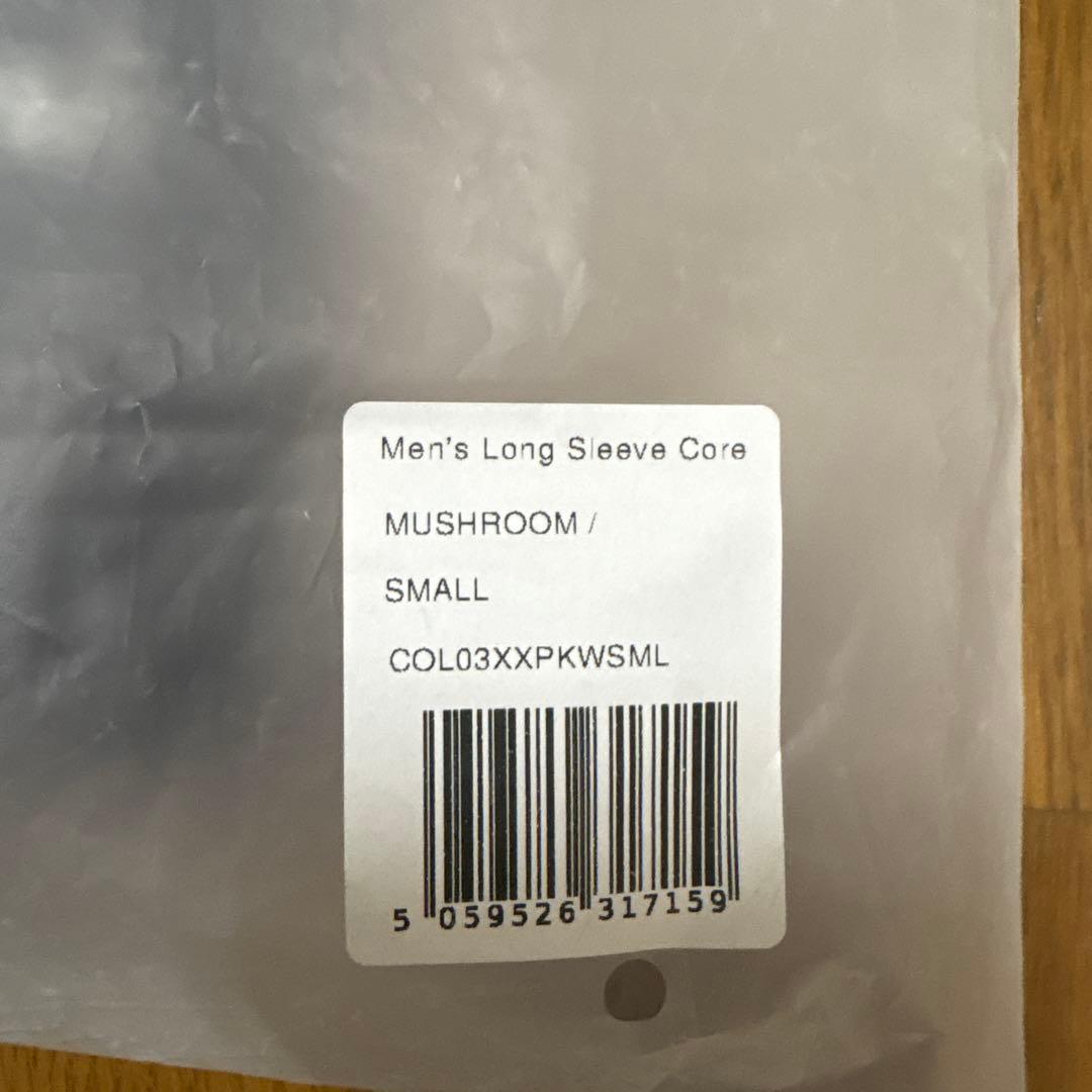 ラファ メンズ コア ロングスリーブ ジャージ 灰色系 Sサイズ