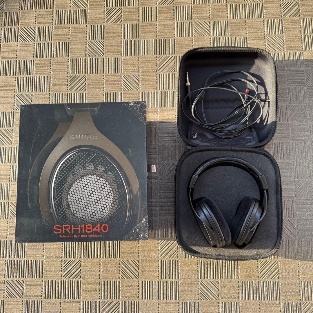 SHURE SRH1840 オープンバック 開放型 中古