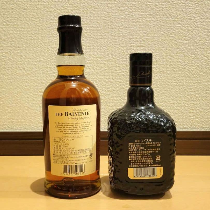 Balvenie DoubleWood 12年 & Old Parr 18年
