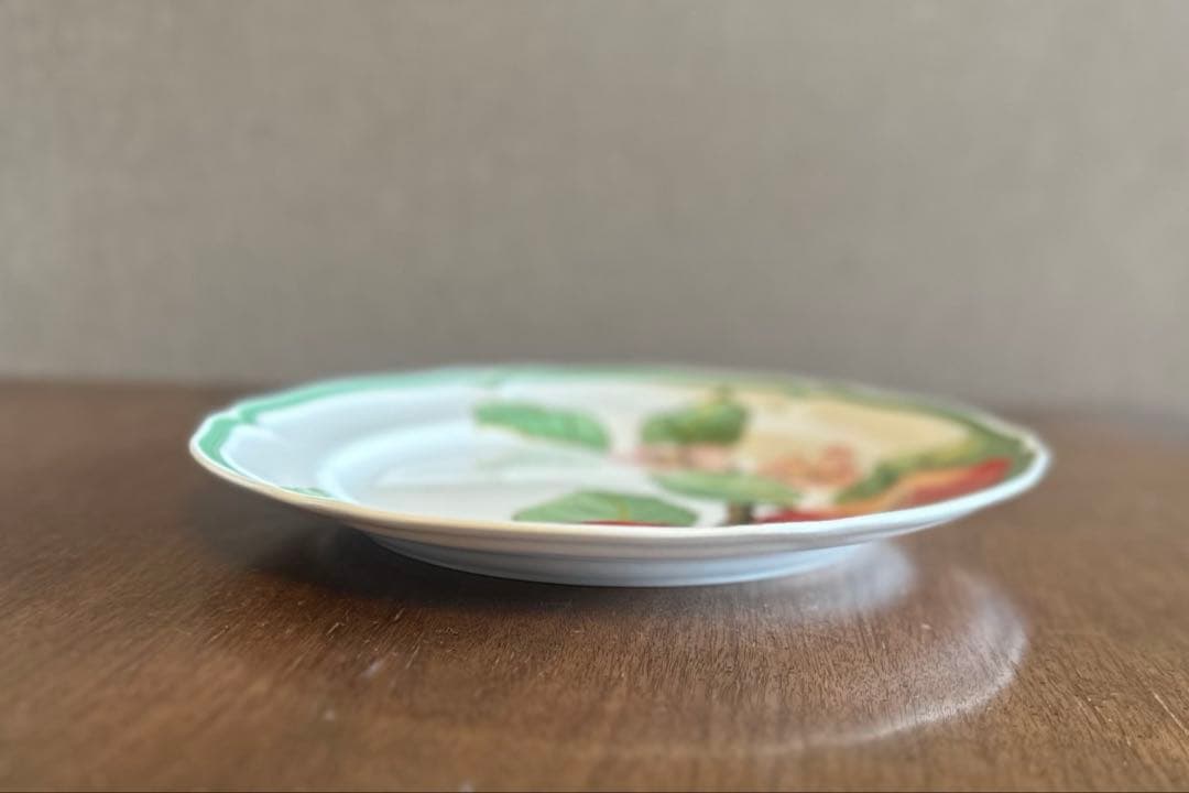 シール付き未使用◇ビレロイ＆ボッホ『フレンチガーデン モダンフルーツ』大皿2枚