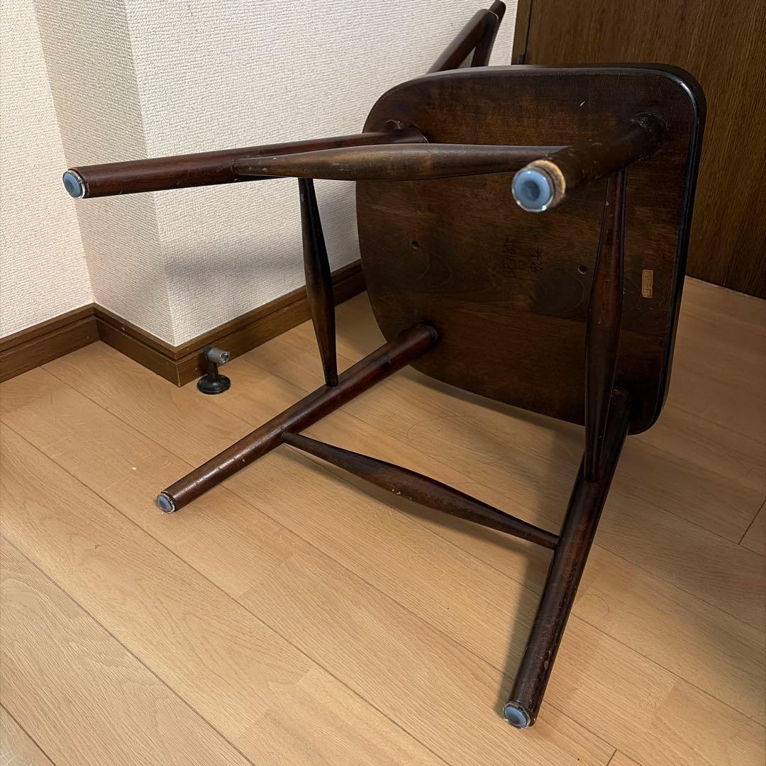 北海道民芸家具 ウィンザーチェア カバ/樺 無垢材 ダイニングチェア